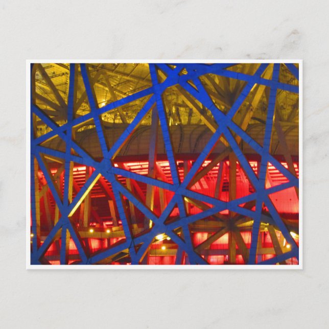 Carte Postale détail du nid d'oiseaux (Devant)