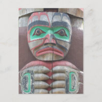 Détail du pôle Totem