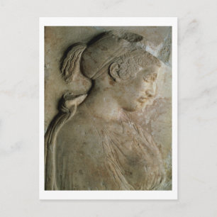 Carte Postale Détail from the stela of Philis, from Thasos, c.5t