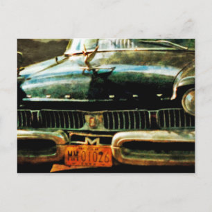 Carte Postale Détail  Voitures anciennes à Cuba