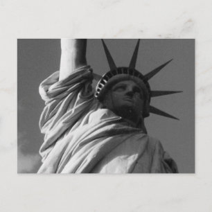 Carte Postale détails noir et blanc liberté