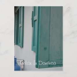 Carte Postale Détendez-Vous À Dominca