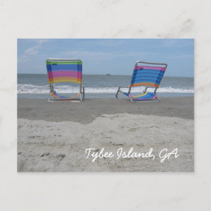 Carte Postale Détendez-vous au bord de la plage