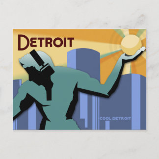 Carte postale Detroit