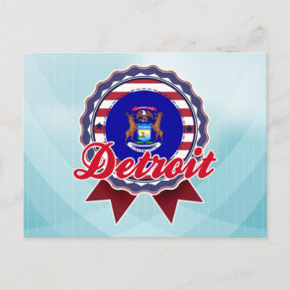 Carte Postale Detroit, MI