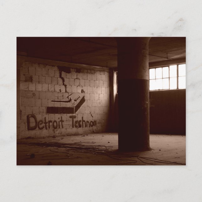 Carte Postale Detroit Techno (carte postale) (Devant)