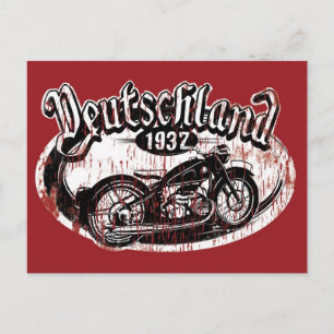 Carte Postale Deutschland Motowear