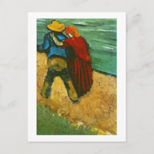 Carte Postale Deux Amoureux (Fragment), Van Gogh Fine Art