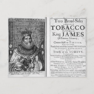 Carte Postale 'Deux attaques contre le tabac