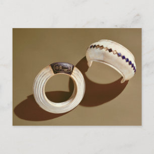 Carte Postale Deux bracelets, de la Tombe de Toutankhamon