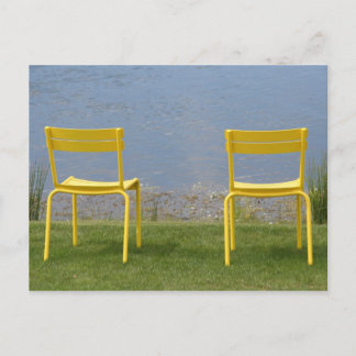 Carte postale : Deux chaises
