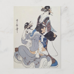 Carte Postale Deux chiffres féminins