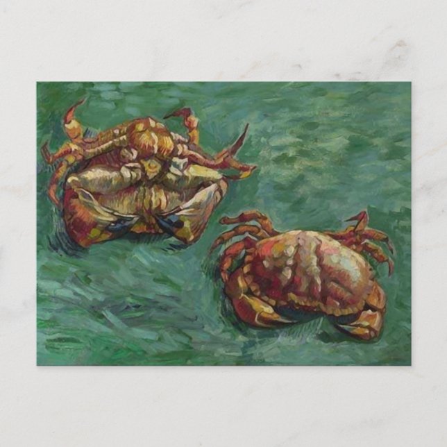 Carte Postale Deux crabes (F606) Van Gogh Fine Art (Devant)