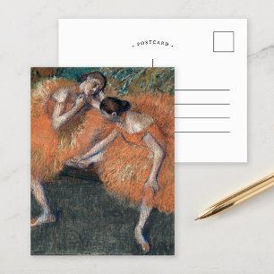Carte Postale Deux Danseurs Edgar Degas