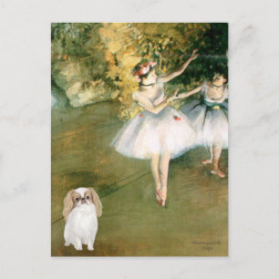 Carte Postale Deux Danseurs - Japonais Chin (L1)