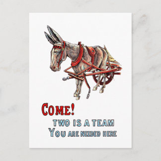 Carte Postale Deux est une équipe