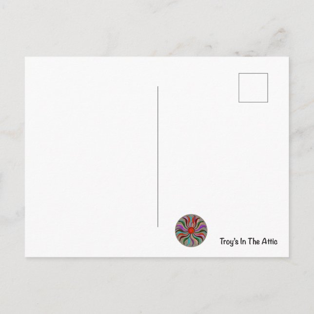 Carte Postale Deux faces (Dos)