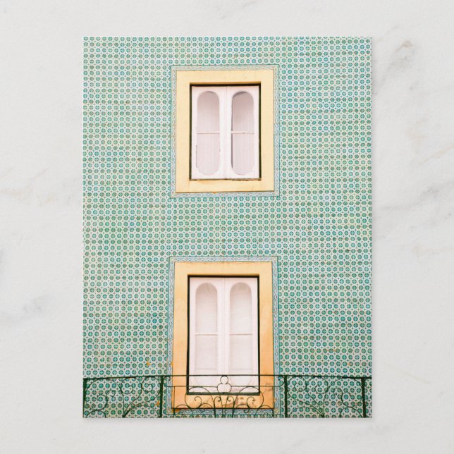 Carte Postale Deux fenêtres (Devant)