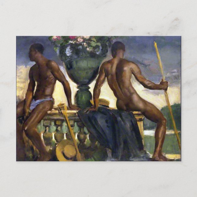 Carte Postale Deux hommes par Ranken (Devant)