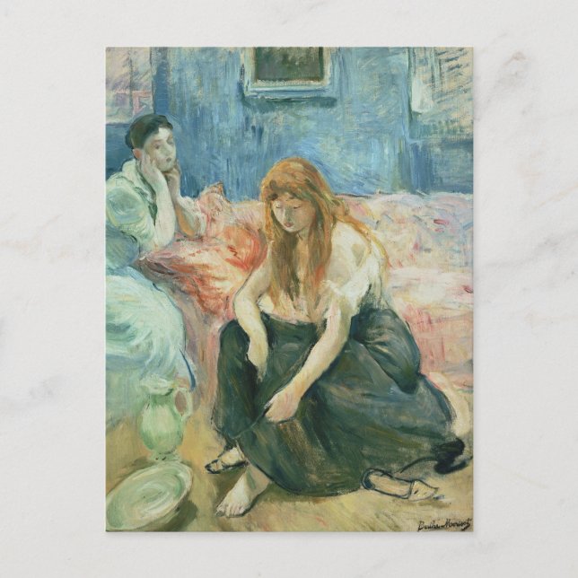 Carte Postale Deux jeunes filles | Berthe Morisot (Devant)