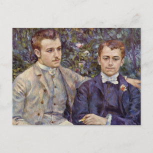 Carte Postale Deux jeunes hommes