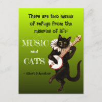 Deux moyens de refuge Musique Chats Schweitzer