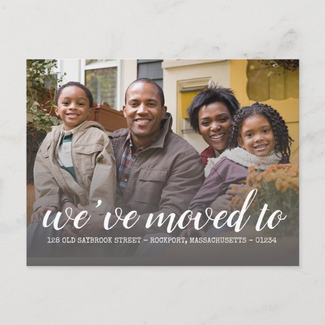 Carte Postale Deux photos que nous avons déplacé Script Changeme (Devant)