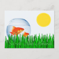 Deux Poisson d'Or Soleil Ressort Équinoxe Haute He
