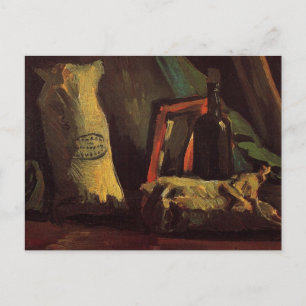 Carte Postale Deux sacs et une bouteille par Vincent van Gogh