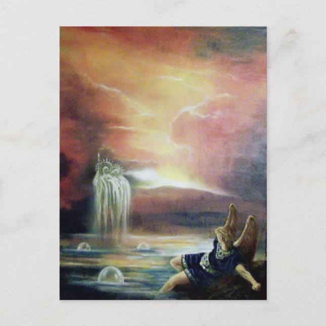 CARTE POSTALE DEUX SAINT JOHN ET FALLEN ANGEL (Devant)