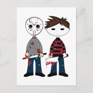 Carte postale Deux tueurs en série