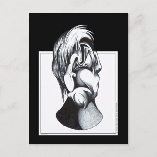 Carte Postale Deux visages du deuil