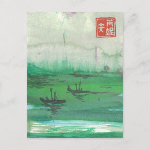 Carte postale Deux voiliers