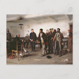 Carte Postale Devant le magistrat