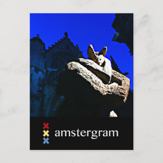 Carte Postale Devil Amstergram