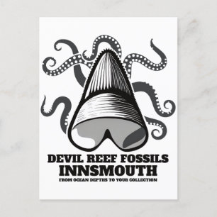 Carte Postale Devil Reef Shark Teeth Trader Innsmouth