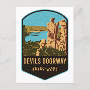 Carte Postale Devils Doorway Devil's Lake State Park