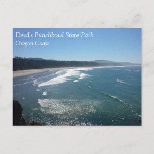 Carte Postale Devil's Punchbowl State Park, Côte de l'Oregon