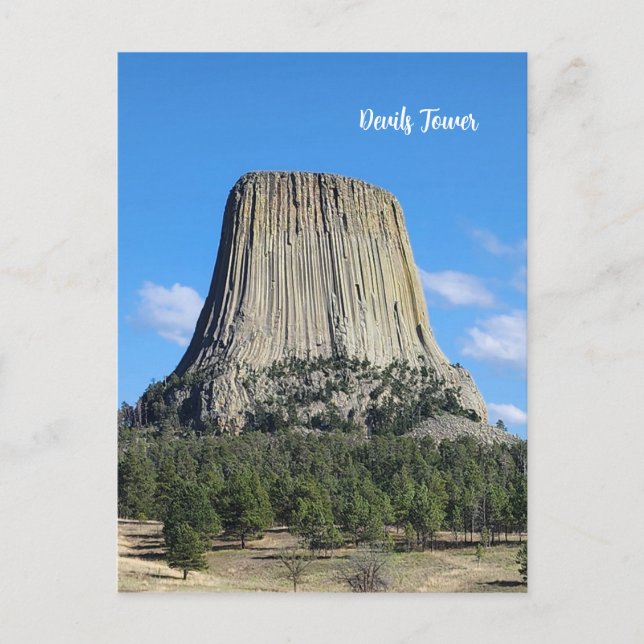 Carte Postale Devils Tower (Devant)