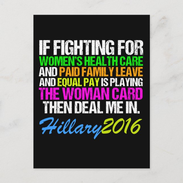 Carte Postale Devis Hillary Card Pro (Devant)