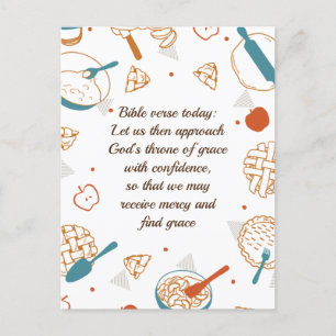 Carte Postale Devis modifiables Apple Pie Design