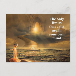 Carte Postale Devis motivationnel et inspirant