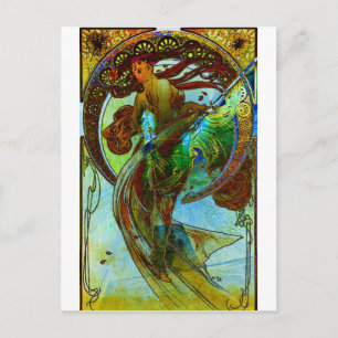 CARTE POSTALE DÉVOUEMENT ~ MUCHA ETERNAL À TRAVERS SES OEUVRES 3