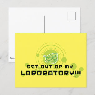 Carte Postale Dexter - Sortez De Mon Laboratoire ! ! !