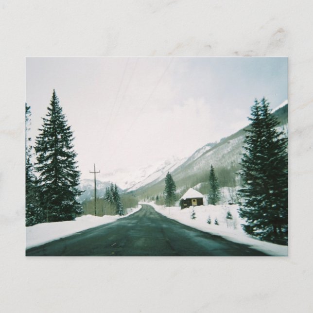 Carte postale d'hiver (Devant)