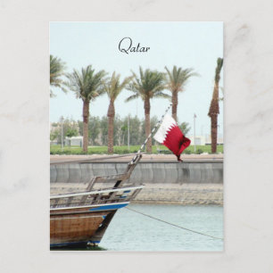 Carte Postale dhow qatar