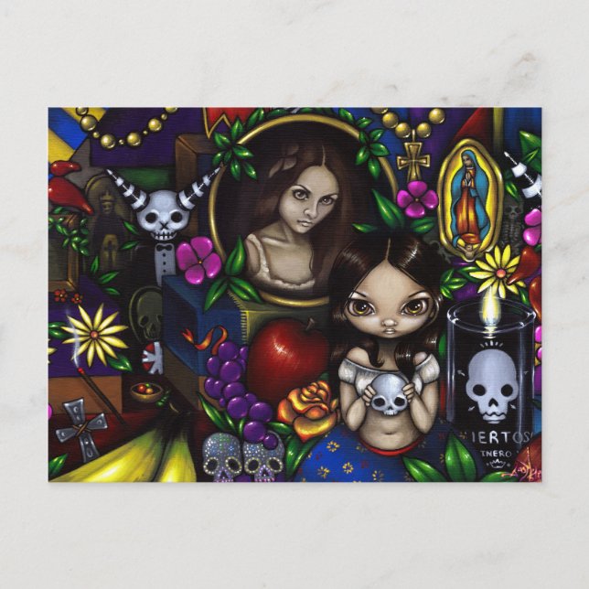 Carte postale "Dia de los Muertos" (Devant)