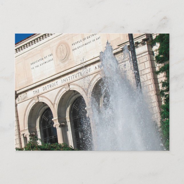Carte Postale DIA - Institut des Arts de Detroit (Devant)
