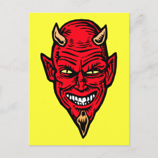 Carte Postale diable