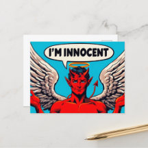 Diable Innocent de l'Art Pop